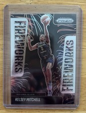 2025 Panini Prizm WNBA - Fireworks Kelsey Mitchell #6