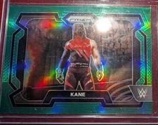2024 Panini Prizm WWE - Kane #62 Green Prizm