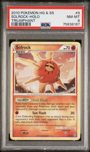 Solrock graded PSA 8 for sale on eBay