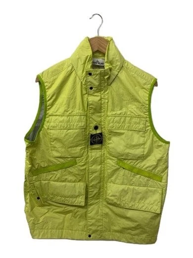 STONE ISLAND 22SS Membrana 3L Gilet Gilet Nylon L Nylon YLW 7615G0123