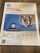 HP Everyday Photo Paper Glossy 8.5 x 11" 50 Sheets