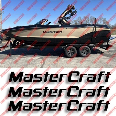 #ad #ad MasterCraft Boat Decal Yacht Master Craft Vinyl Sticker Marine Decal Any Size $45.99