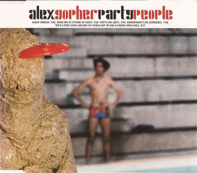 CD SINGLE Alex Gopher Party People NEW OVP V2 Records