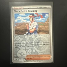 Black Belt's Training 099/131 Sv: Prismatic Evolutions Reverse Holo for  sale online