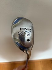 Ping G5L #5 Hybrid Rescue Wood Golf Club 26 Degree Ladies Flex Graphite Shaft