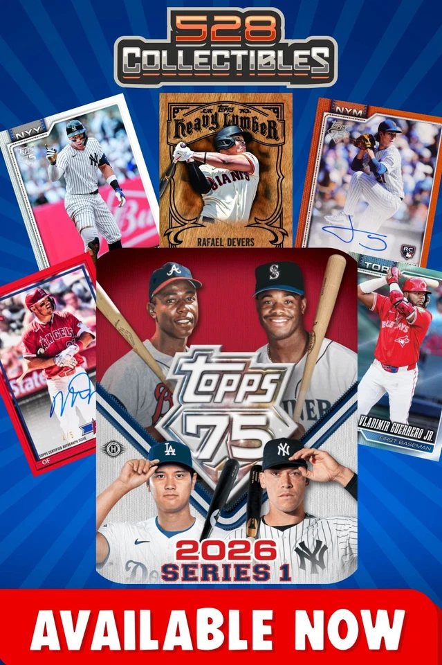 $1 Auctions!  2025 - 2026 Topps/Panini Baseball breaks