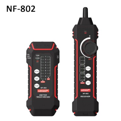 RJ11 RJ45 Cat5 Cat6 LAN Ethernet Phone Wire Finder NF-802 Network Cable Tester