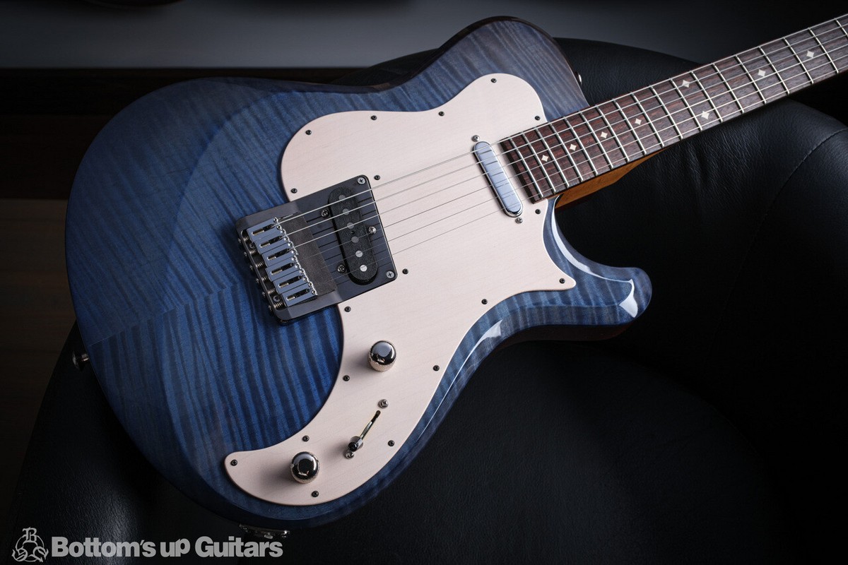ギター KNAGGS choptank tear2 Knaggs Guitars Tier 2 Choptank Hollowbody HSS in Burgundy