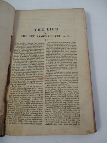 James Hervey, MEDITATIONS & CONTEMPLATIONS With A Life of The Author - Picture 4 of 8