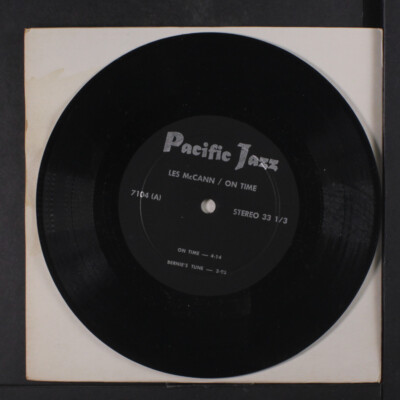 LES MCCANN: on time PACIFIC JAZZ 7