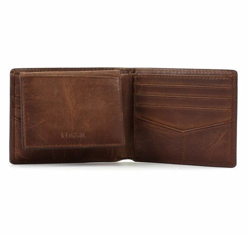 FOSSIL Monedero Derrick Passcase Brown - Imagen 6 de 7