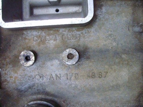 Piezas de motor Onan P224G, cárter, cigüeñal, volante, cárter de aceite - Imagen 10 de 24