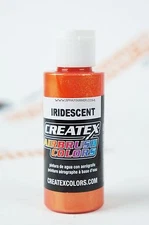 Createx Airbrush Colors 5502 Iridescent Scarlet 2oz. water-based paint 