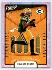2021 Panini Prestige #FF-7 Davante Adams Franchise Favorites