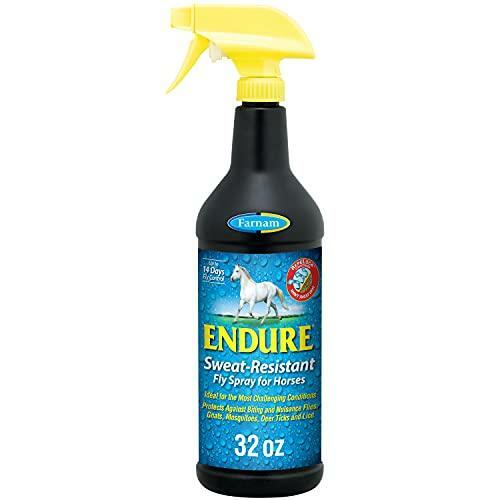 Farnam Endure Sweat-Resistant Fly Spray for Horses 32 Ounces