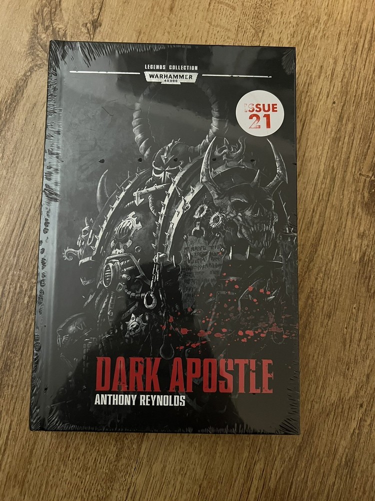 HACHETTE WARHAMMER 40,000 40K LEGENDS COLLECTION ISSUE 21 DARK APOSTLE BOOK #6