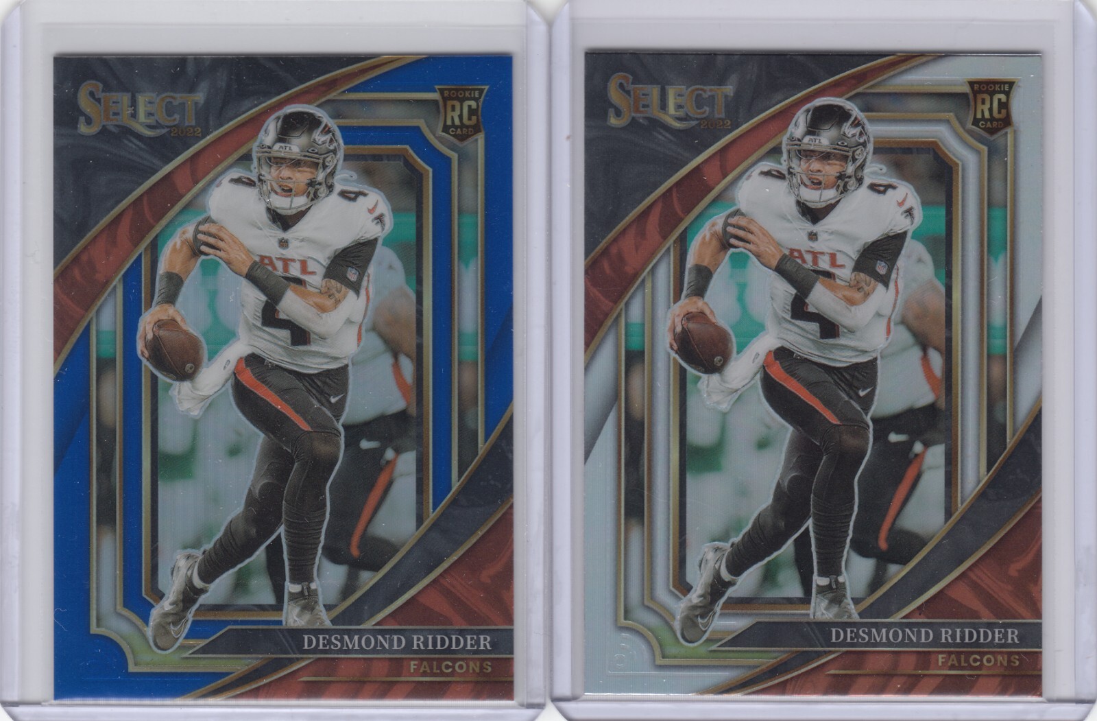 Desmond Ridder RC ▪ 2022 Select  #/99 BLUE Prizm & Silver  Suite Level #355