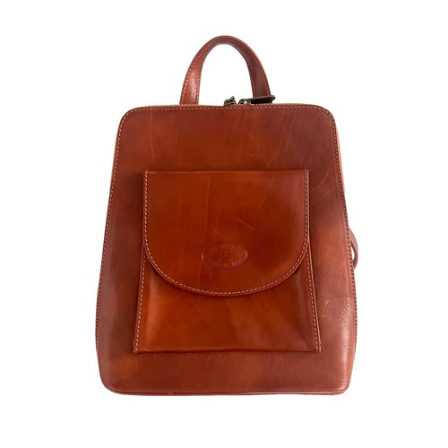 Vera Pelle Made In Italy Genuine Leather Brown Purse  display picture 3