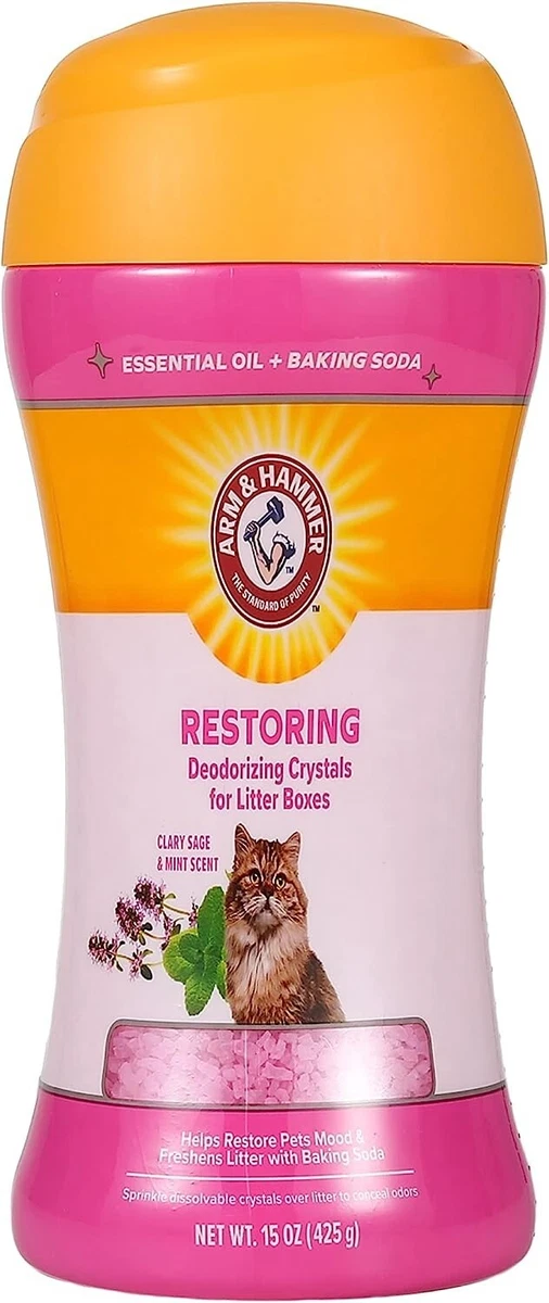 Arm Hammer Deodorizing Cat Litter Crystals for Litter Boxes