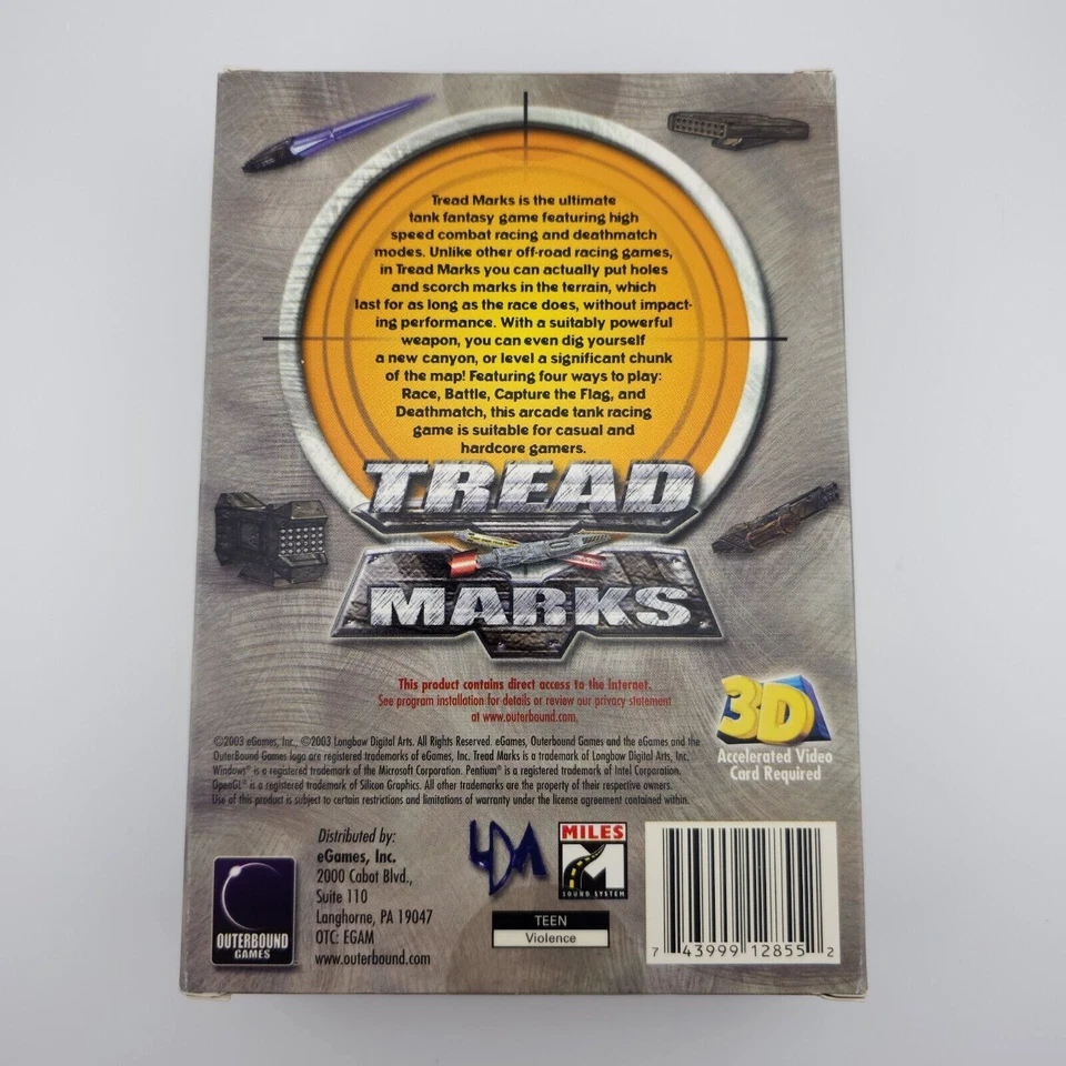 Tread Marks, 2003, Small Box, New & Sealed - Image 3 of 4