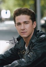 SHIA LABEOUF signed Autogramm 20x30cm INDIANA JONES in Person autograph COA