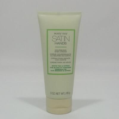 Mary Kay Satin Hands NOURISHING SHEA HAND CREAM White Tea & Citrus No Box