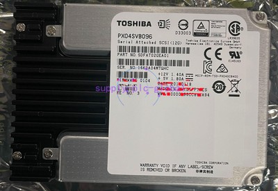 Enterprise 960GB MLC SAS SSD 12G/s 2.5'' PX04SVB096 PLP REV.NO.A3 Toshiba