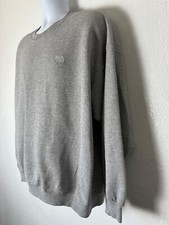 OLYMPICS Unisex Crewneck Sweatshirt Vintage USA Embroidered Logo Sweater Grey