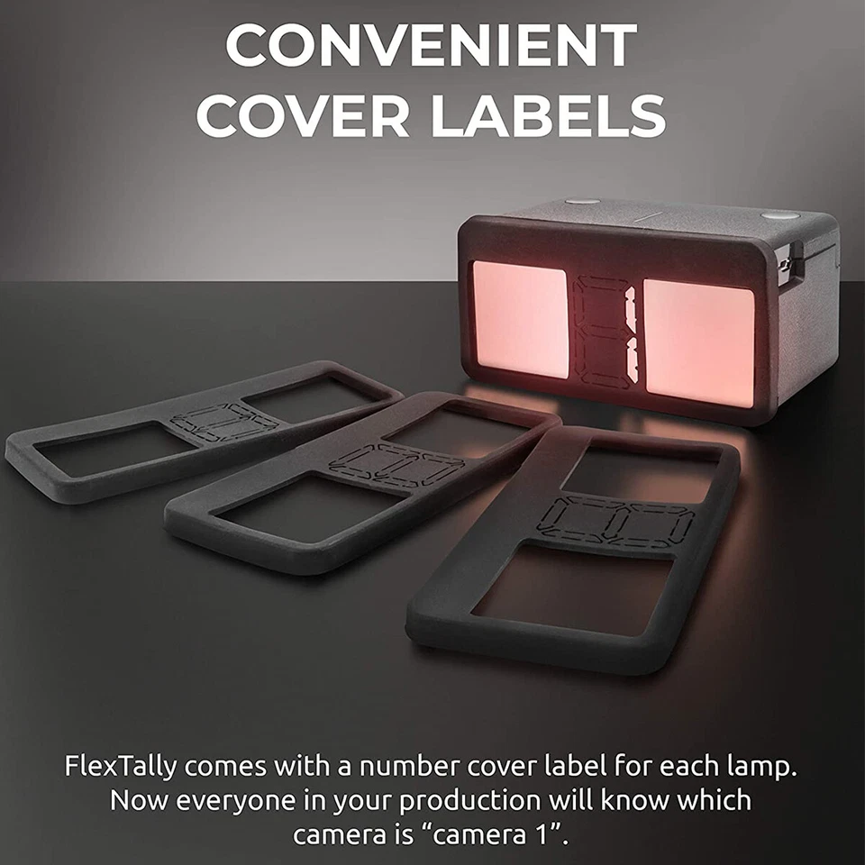 Sistema de luz de conteo inalámbrico Cerevo FlexTally para conmutador de video y multicámara Foto 3 de 4