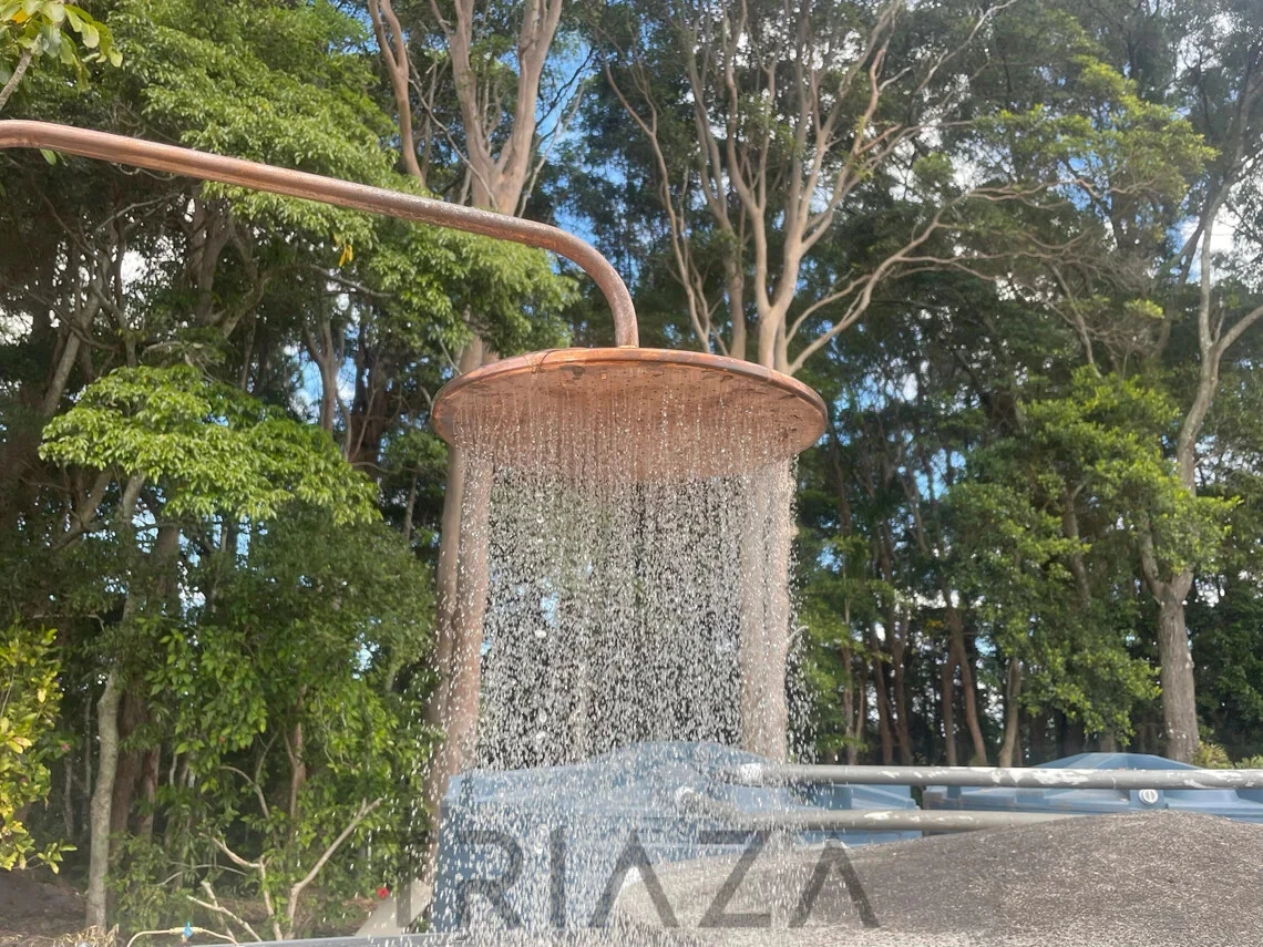 Unlacquered Solid copper shower head , outdoor shower head , outdoor shower
Opens in a new window or