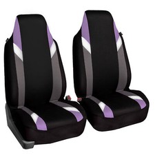 Fh Group Universal Fit Modernistic Car Seat Covers For Truck Suv Van Front Set