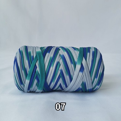 165yards/roll Colorful T-Shirt Yarn Spaghetti Knitting Crochet Cotton DIY - Picture 29 of 34