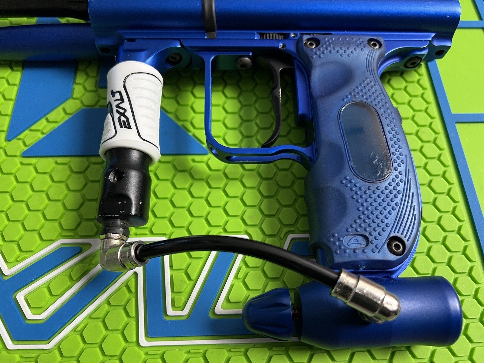 WDP ANGEL A4 FLY PAINTBALL MARKER + 9V BOARD + CLAMPING FEEDNECK + CP