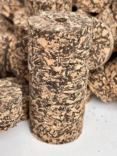 Cork Rings 36 Cactus Burl #4 , 1 1/4" x 1/2" x 1/4" Hole, New!