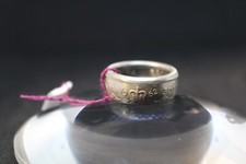 crafted coin ring Size 8 1962 Canadian 50cent