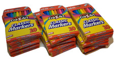 27 boxes of Cra-Z-Art Classic Fineline Markers 10 Count