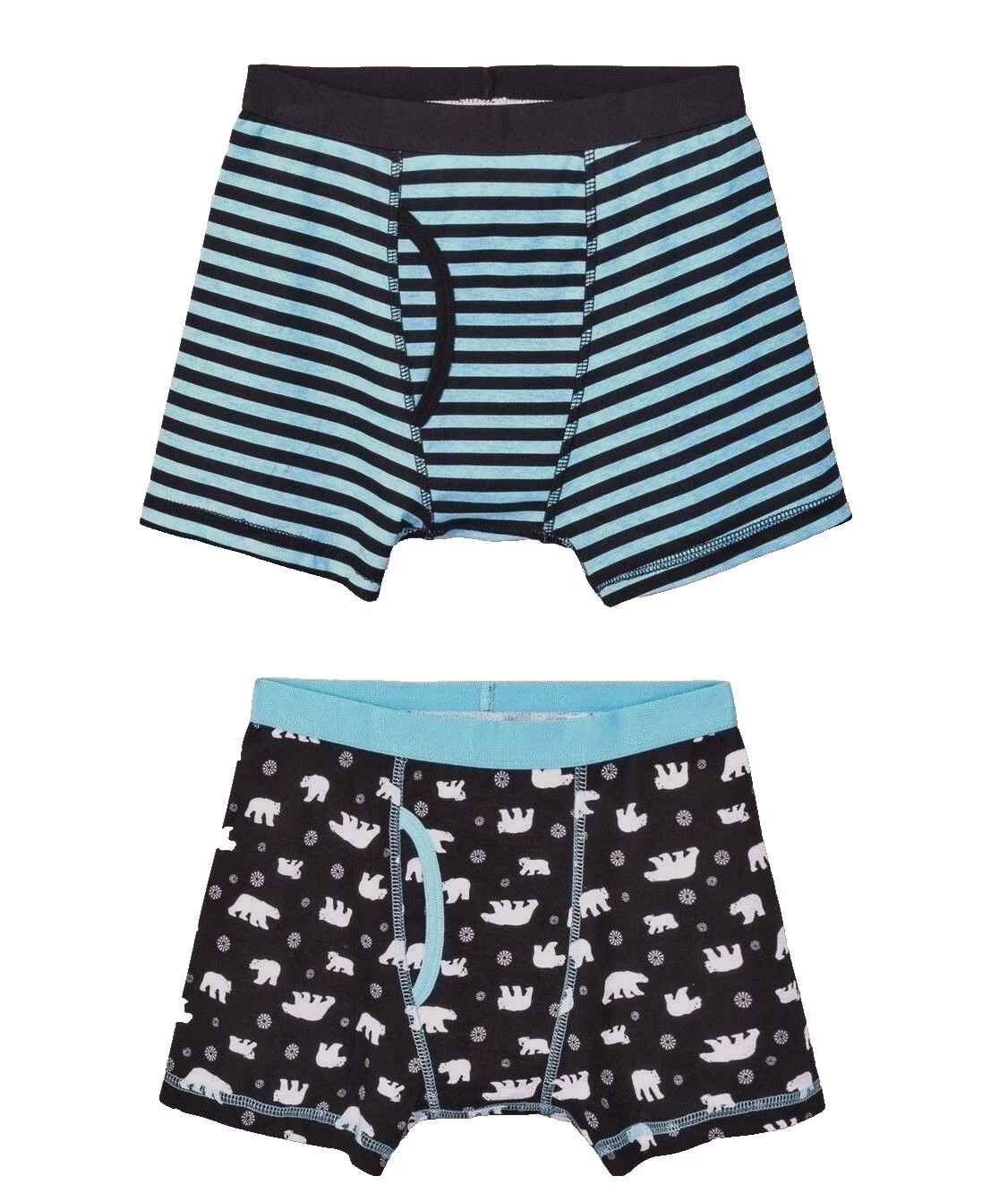 White Boxer Calzoncillos para Niños