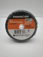 POWER CARE 6" x 1.5" Plastic Lawn Mower Wheel 1/2" Hub Wheel Universal Fit NEW