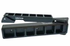 Royal Hooks Billet Aluminum Tailgate Hinges Black for Wrangler JK RHO-12014-BK