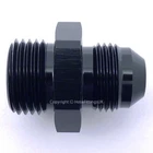 AN -8 (AN8) BLACK JIC Flare to 1/2 BSP BSPP STRAIGHT Hose Fitting Adapter