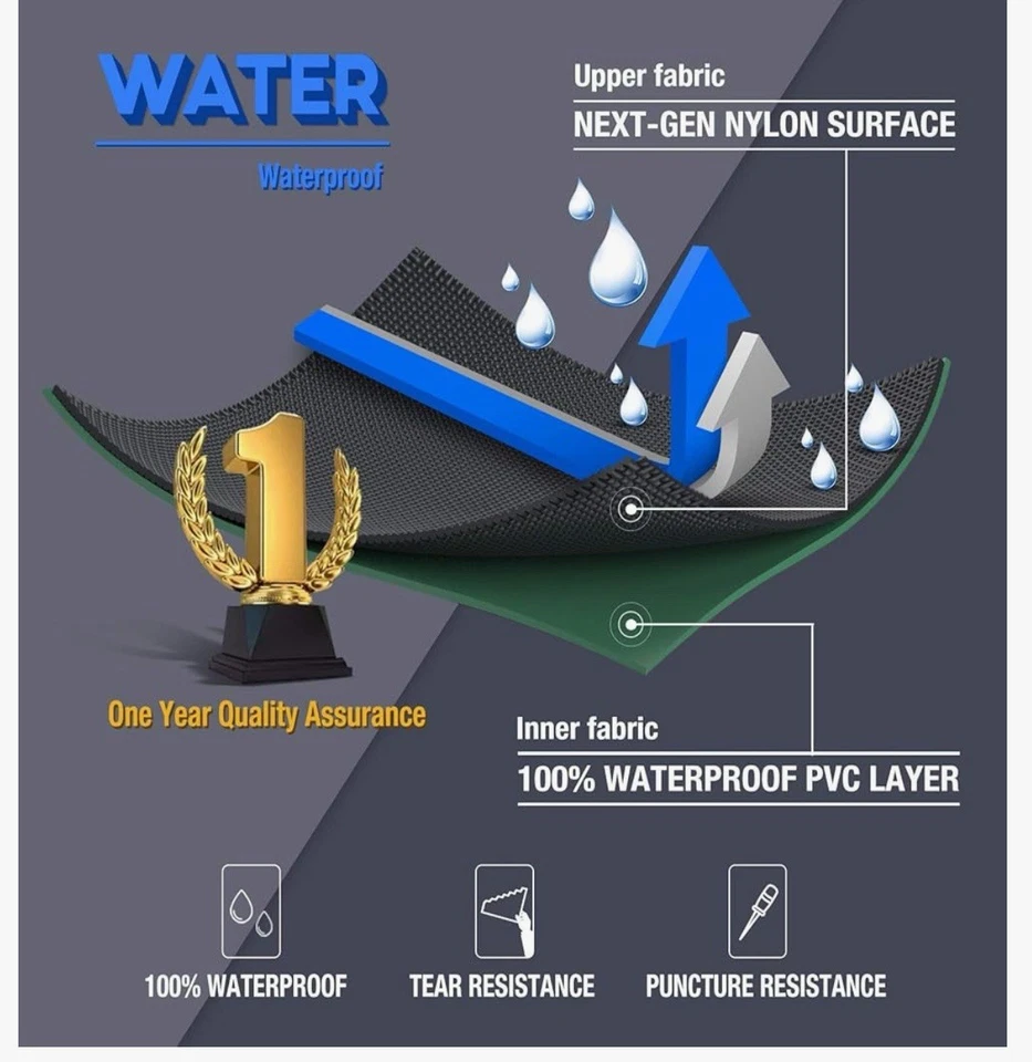 FISHINGSIR-Fishing Waterproof Bootfoot Hunting Chest Waders w/ Boots,-Size 11Men - Image 4 of 4