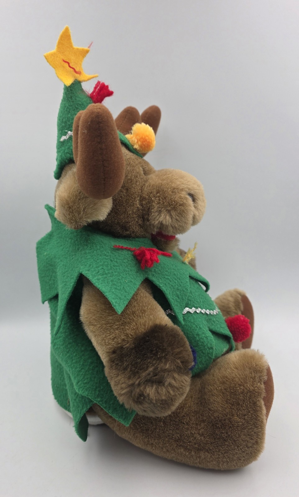 PBC 12” Musical Jingle Bells Christmas Moose (Tested and Working) *Loud Motor*