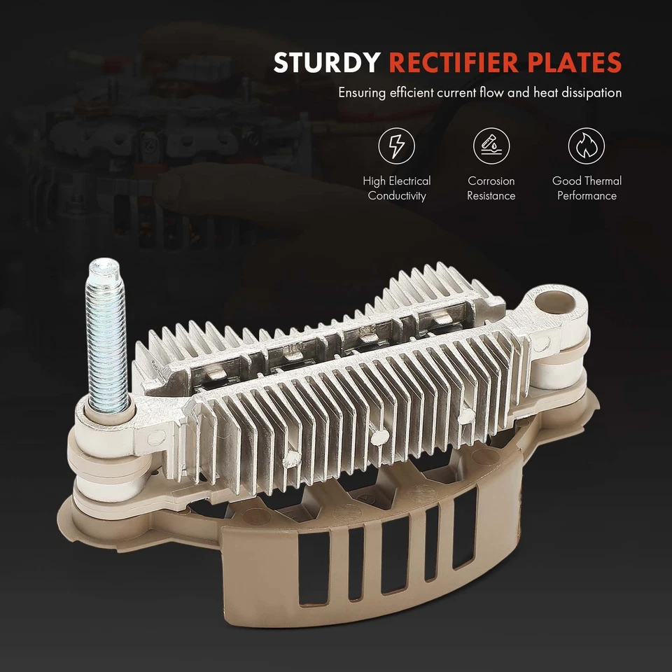 Diodo rectificador alternador para Nissan Pathfinder 2003 2004 Pontiac INFINITI GTO Foto 4 de 4