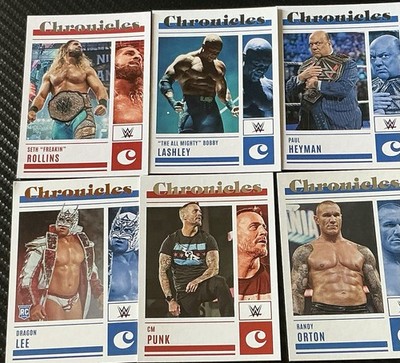 2023 Panini Chronicles WWE Huge lot of 80 Pack Fresh Stars Inserts