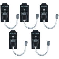 MELOTOUGH Tool Belt Hook Tool Holster Cordless Drill Holster Hook (Grey 5pcs)