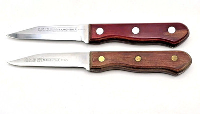 Tramontina Chef's Paring Knife Lot 3'' Carbon Stainless Triple Rivet Kitchen Set