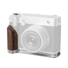 SmallRig L-Shape Mount Plate with Wooden Handle for Fujifilm GFX100RF Camera, Si