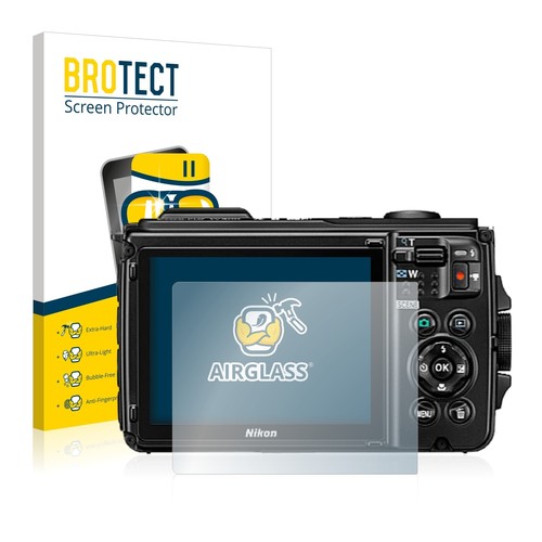 BROTECT Panzerfolie Schutzglas für Nikon Coolpix W300 Display 9H Zubehör - Bild 1 von 7
