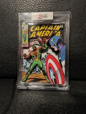 Captain America #117 - Custom 3D Paper craft Card - 1st appearance of Falcon