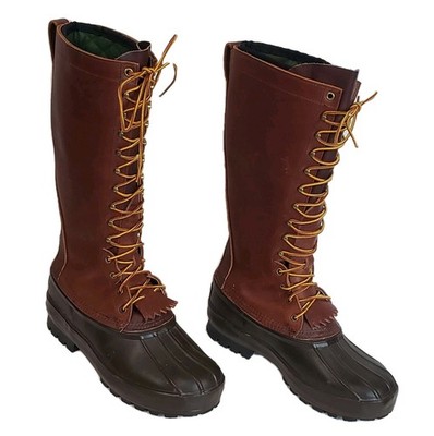 Schnee's Outfitters Pac Boots Mens Sz 8 Knee High Boseman Montana Leather Insult